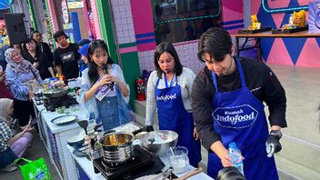 Duel Masak Dadakan di Jakarta Fair, Chef Alden dan Komunitas Kuliner Unjuk Gigi Mengolah Ayam